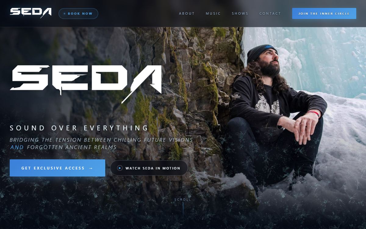 Home page of sedamuzic.com