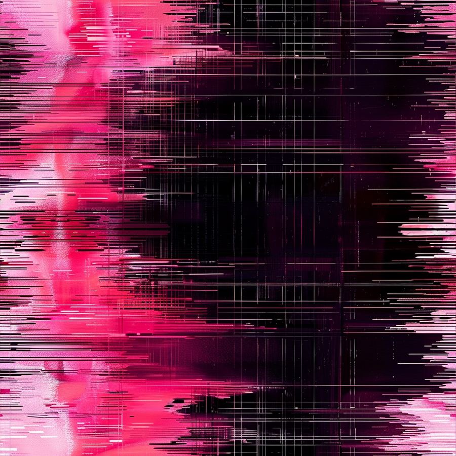 Pink lines app art.